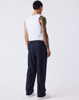 Pantalon homme à pinces taille élastiquée