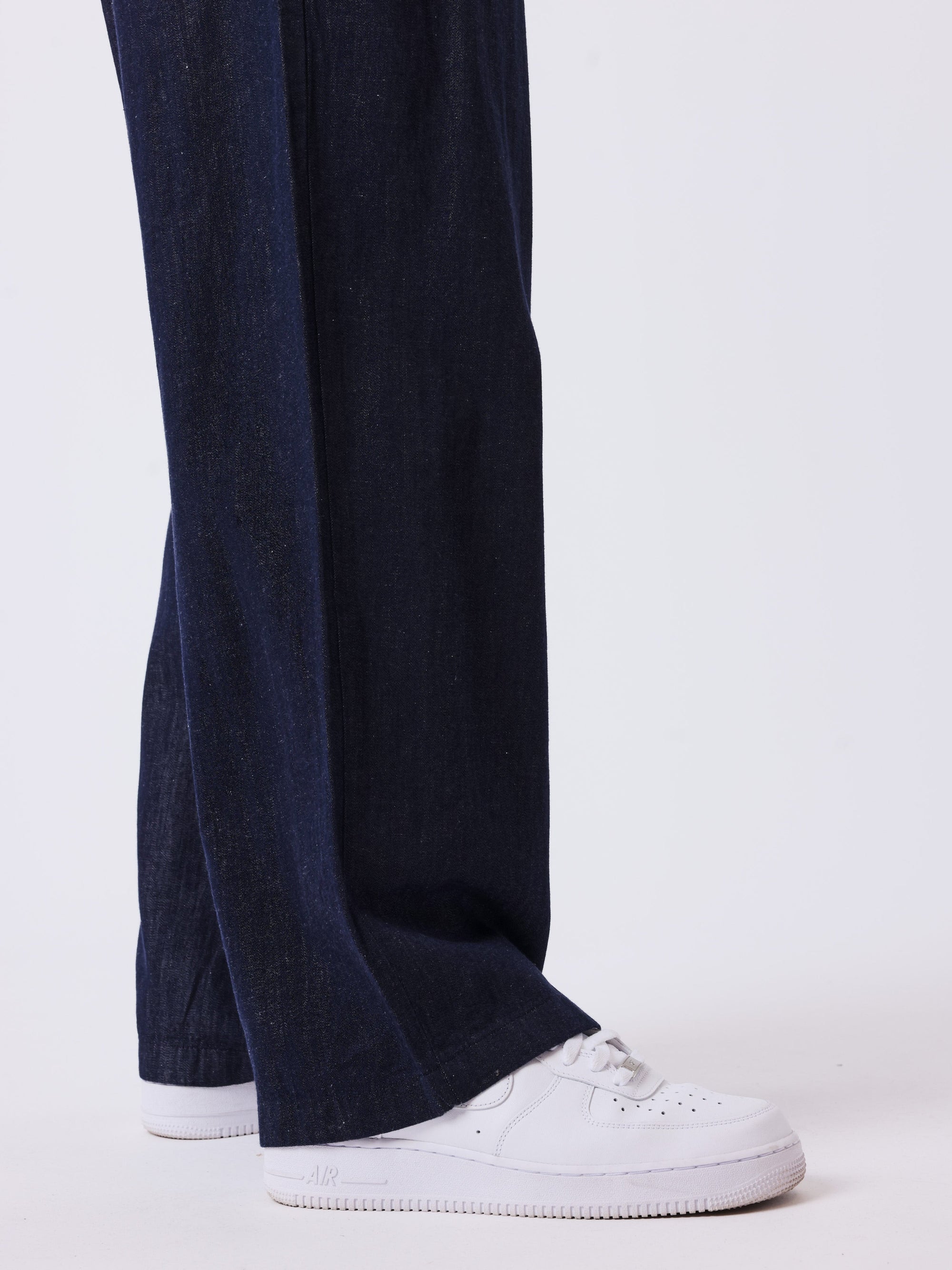 Pantalon homme à pinces taille élastiquée