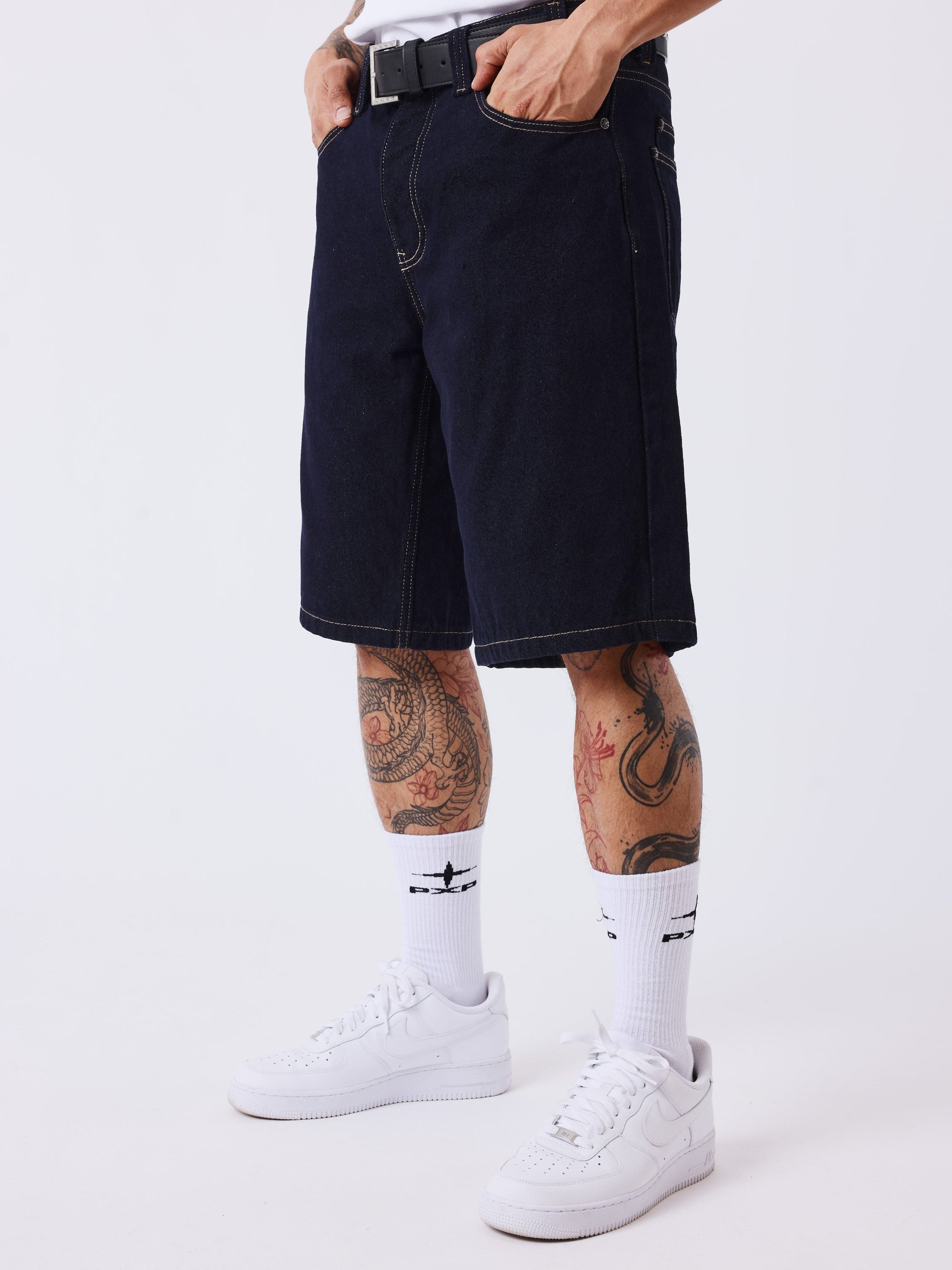 Bermuda en denim