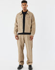 Veste en similicuir effet denim