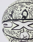 Ballon de basket phosphorescent graphique PXP