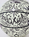 Ballon de basket phosphorescent graphique PXP