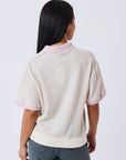 Polo en maille texturée Classy