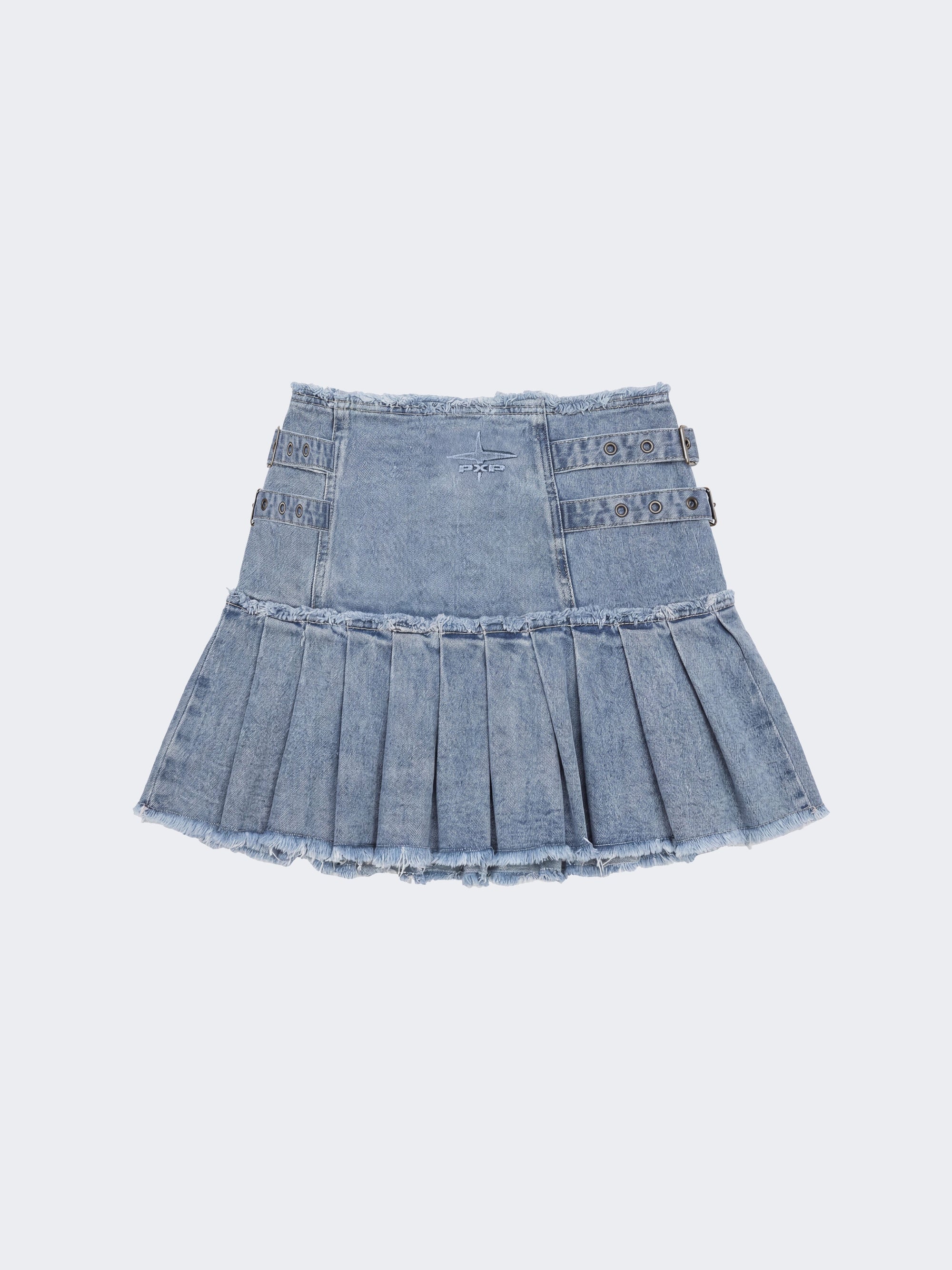 Denim Jupe Frayed