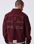 Veste denim knockout