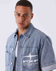 Veste en denim courte Idea