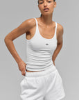 Débardeur côtelé Prosper – Blanc