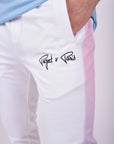 Pantalon à bandes dégradées