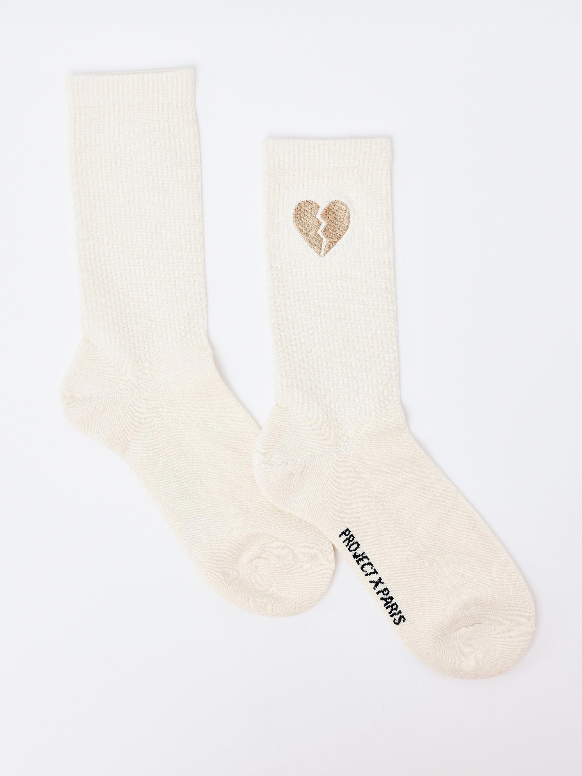 Chaussettes cœur brisé