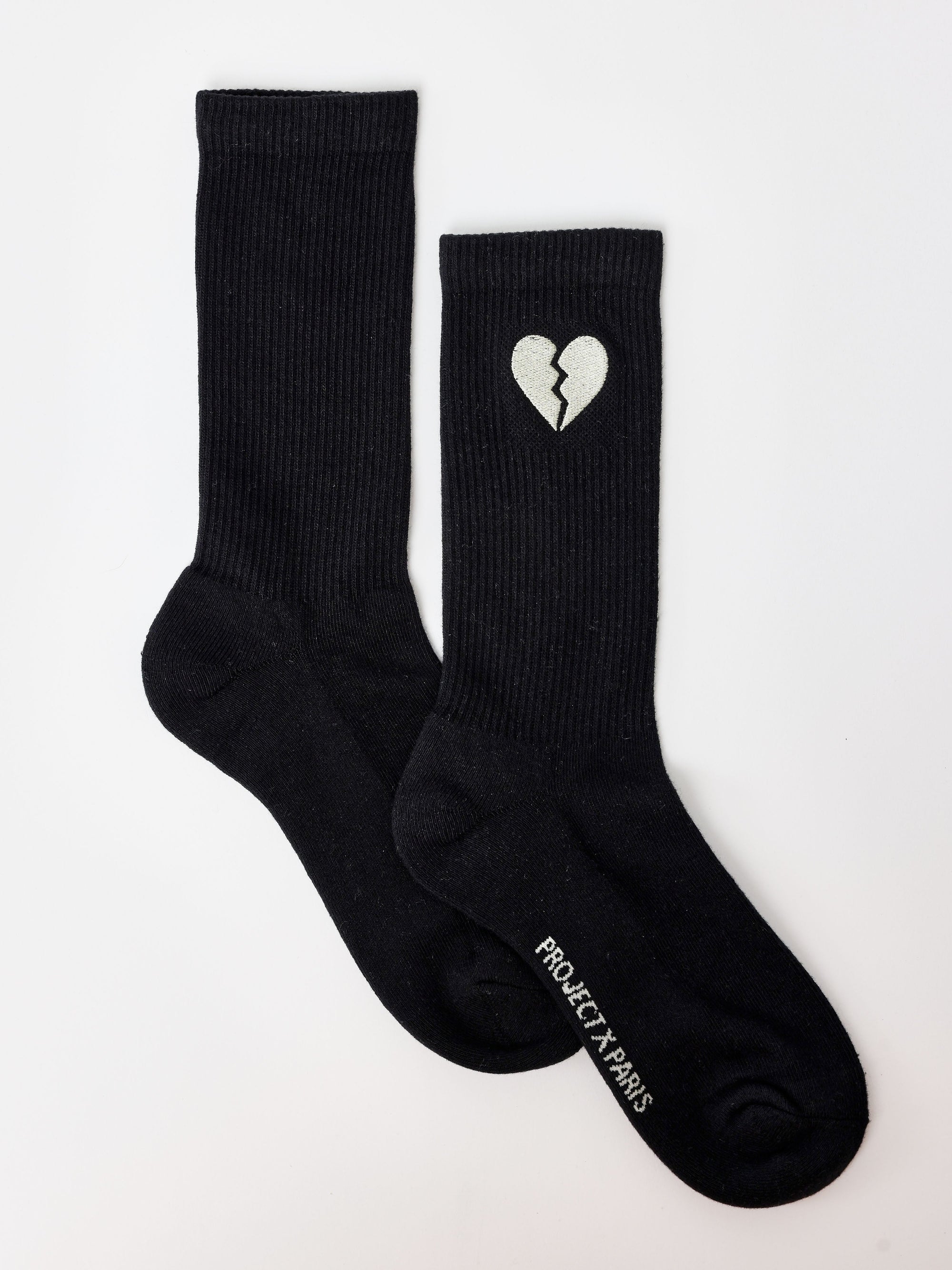 Chaussettes cœur brisé