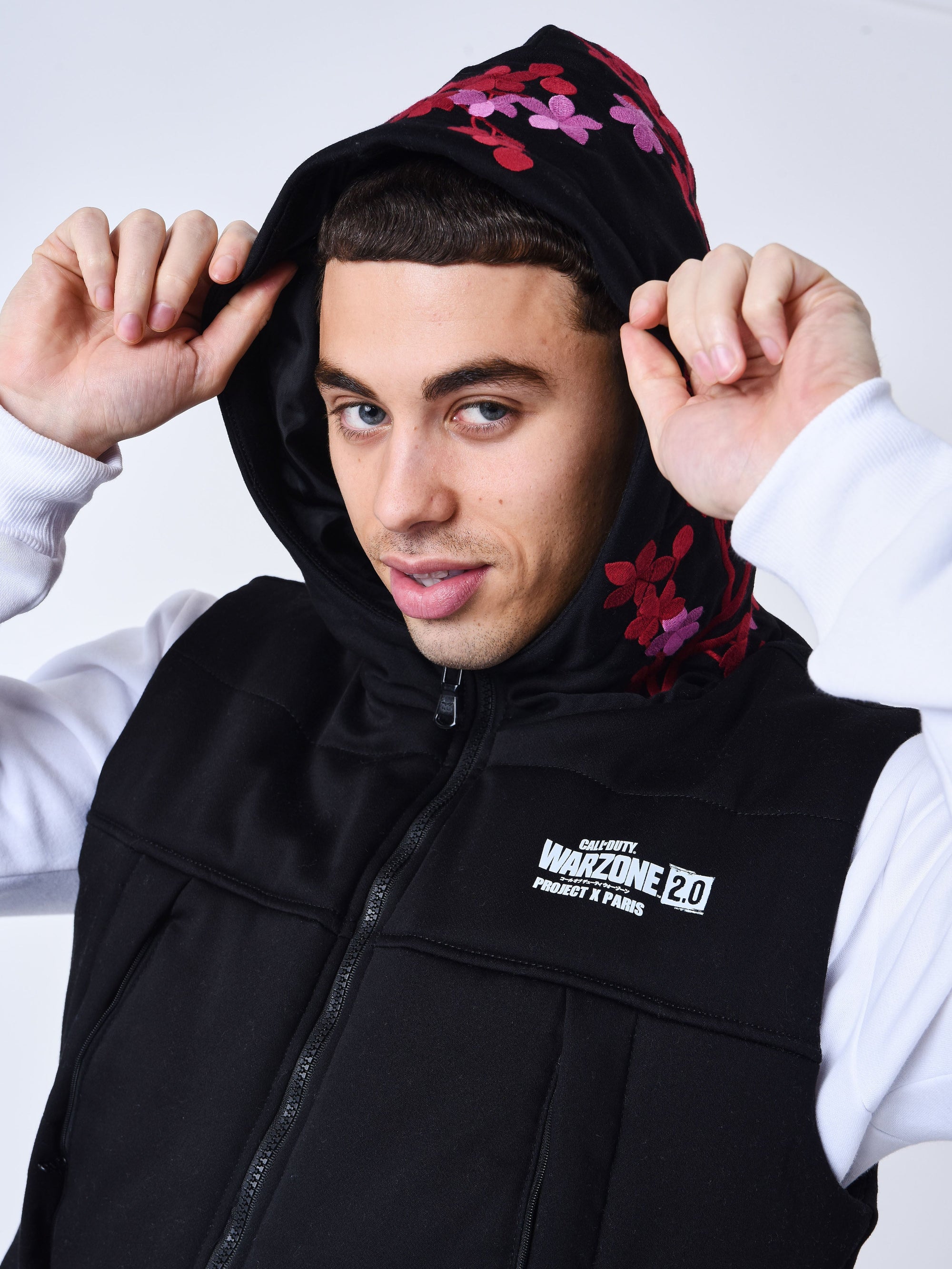 Veste à Capuche sans manches call of duty Broderie sakura