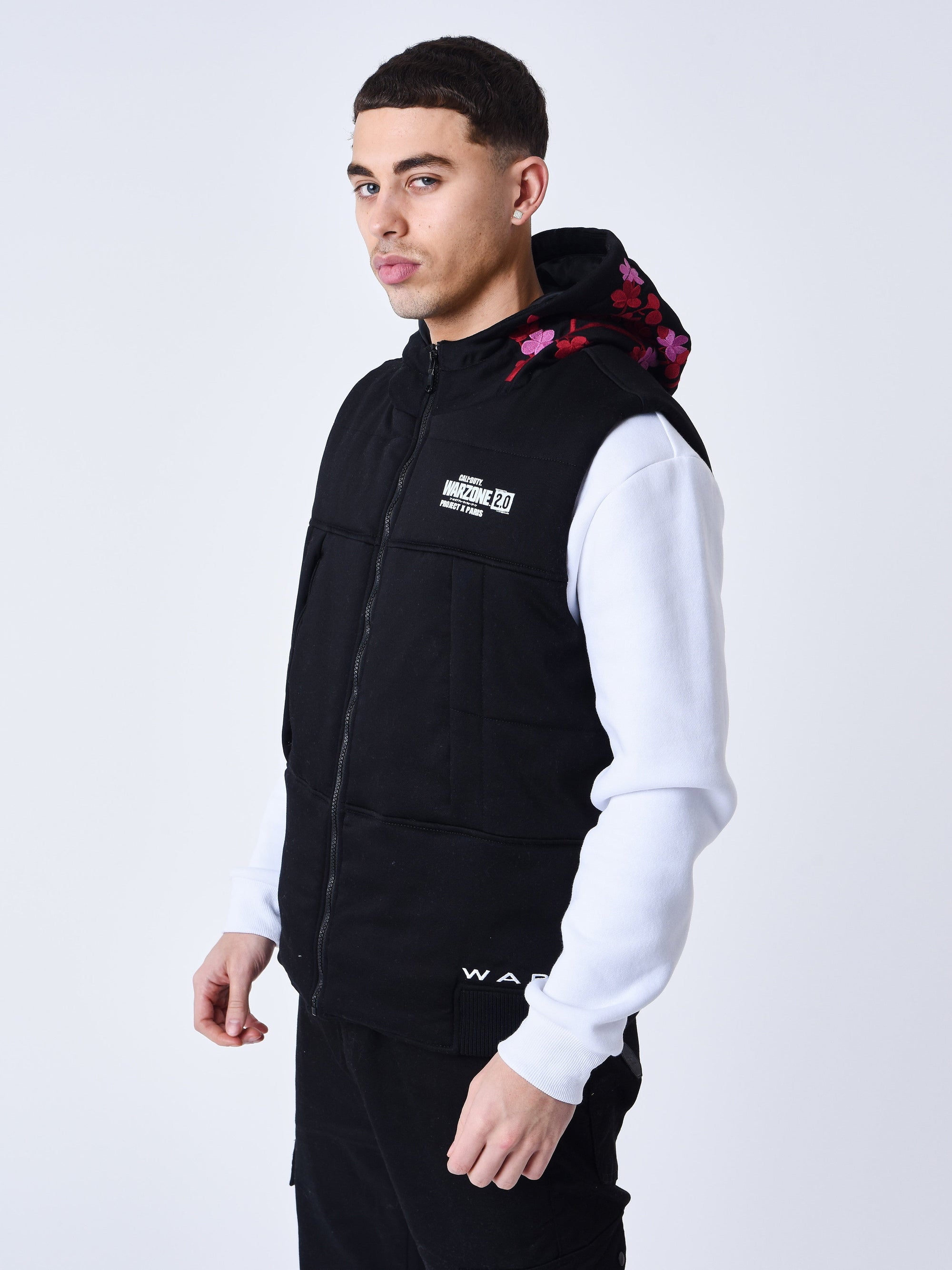 Veste à Capuche sans manches call of duty Broderie sakura