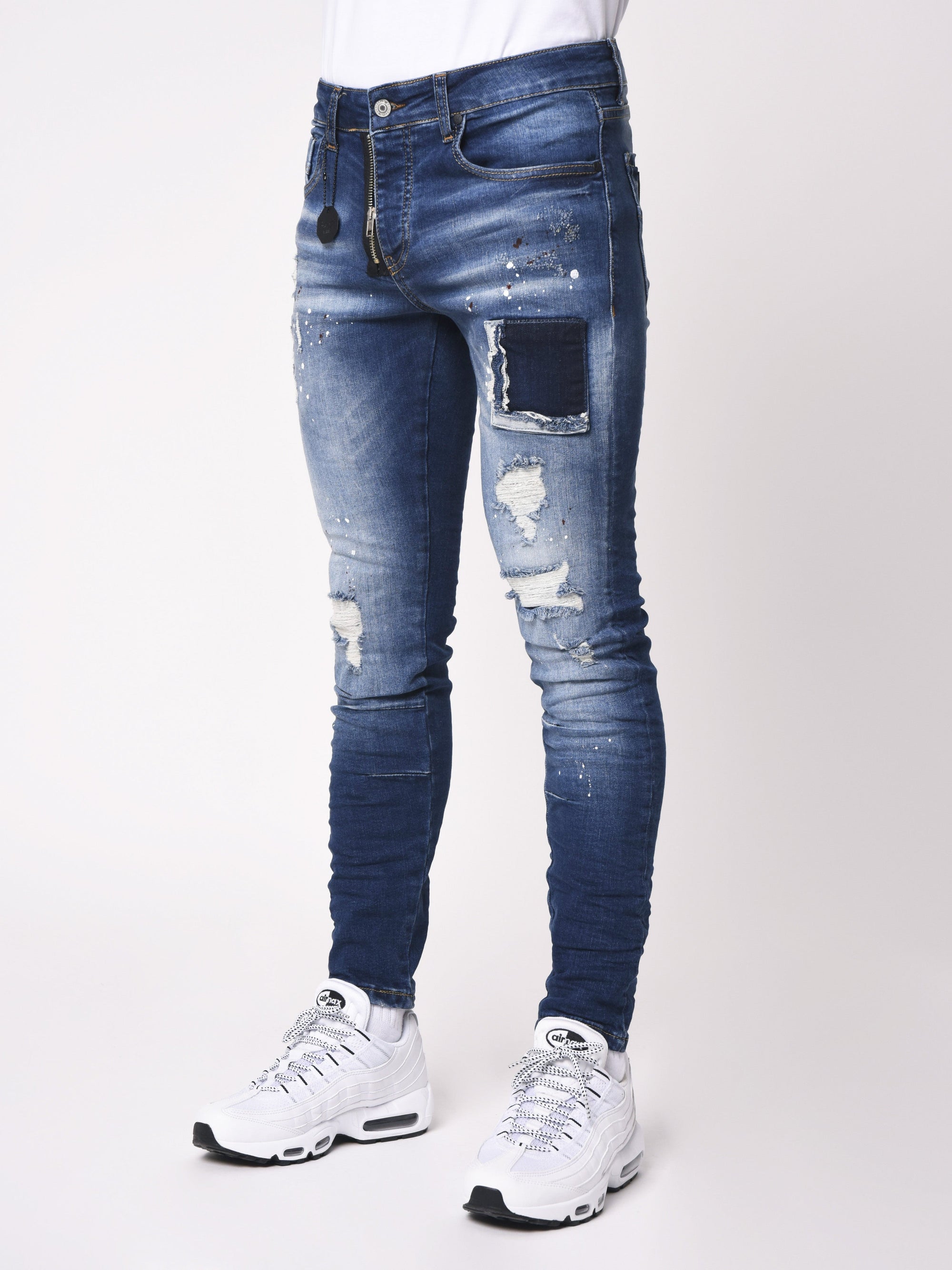 Jean Skinny tacheté
