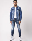 Jean Skinny tacheté
