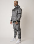 Pantalon de jogging réfléchissante motif camouflage