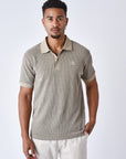 Polo Preppy texturé