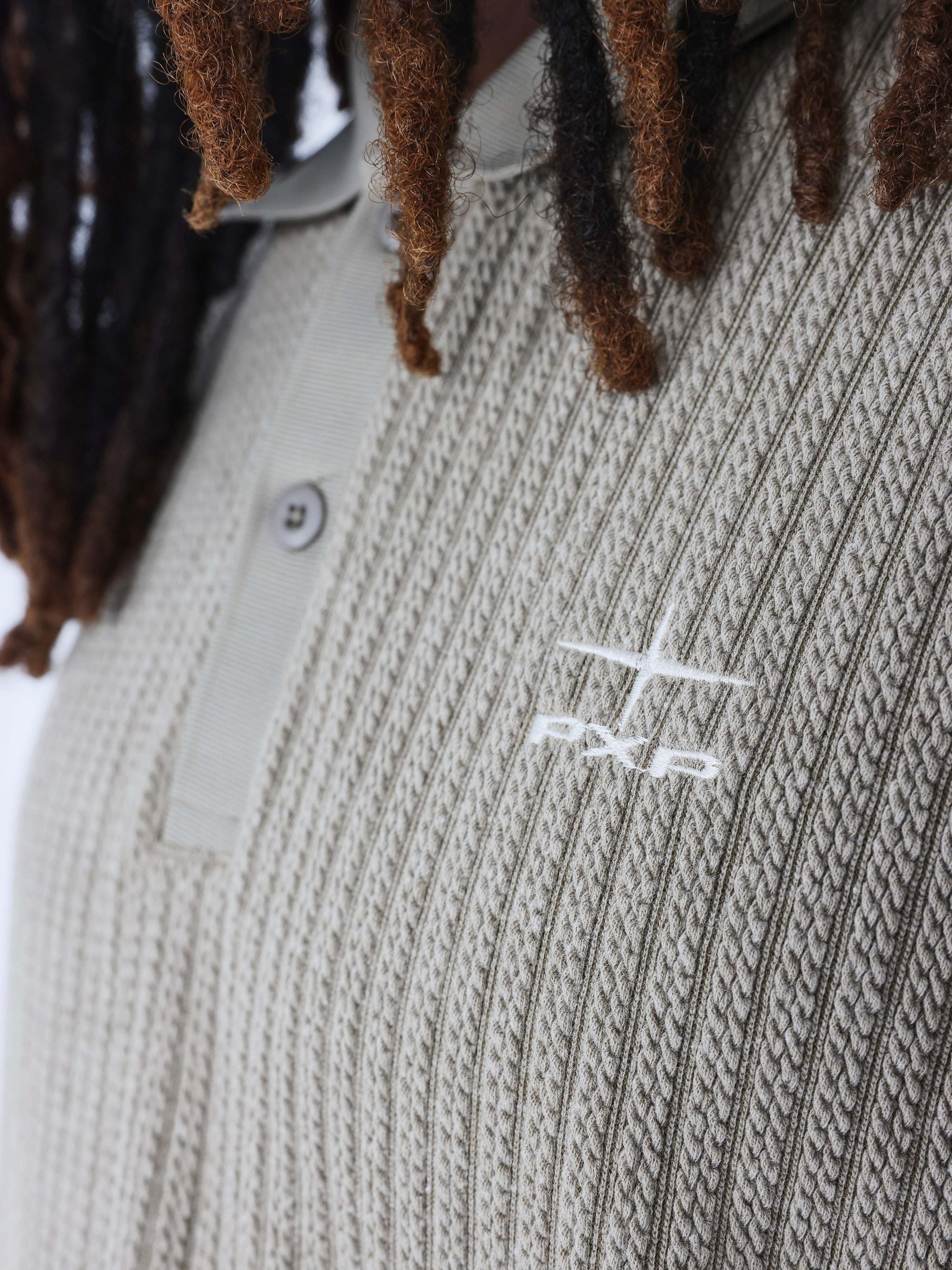 Polo Preppy texturé