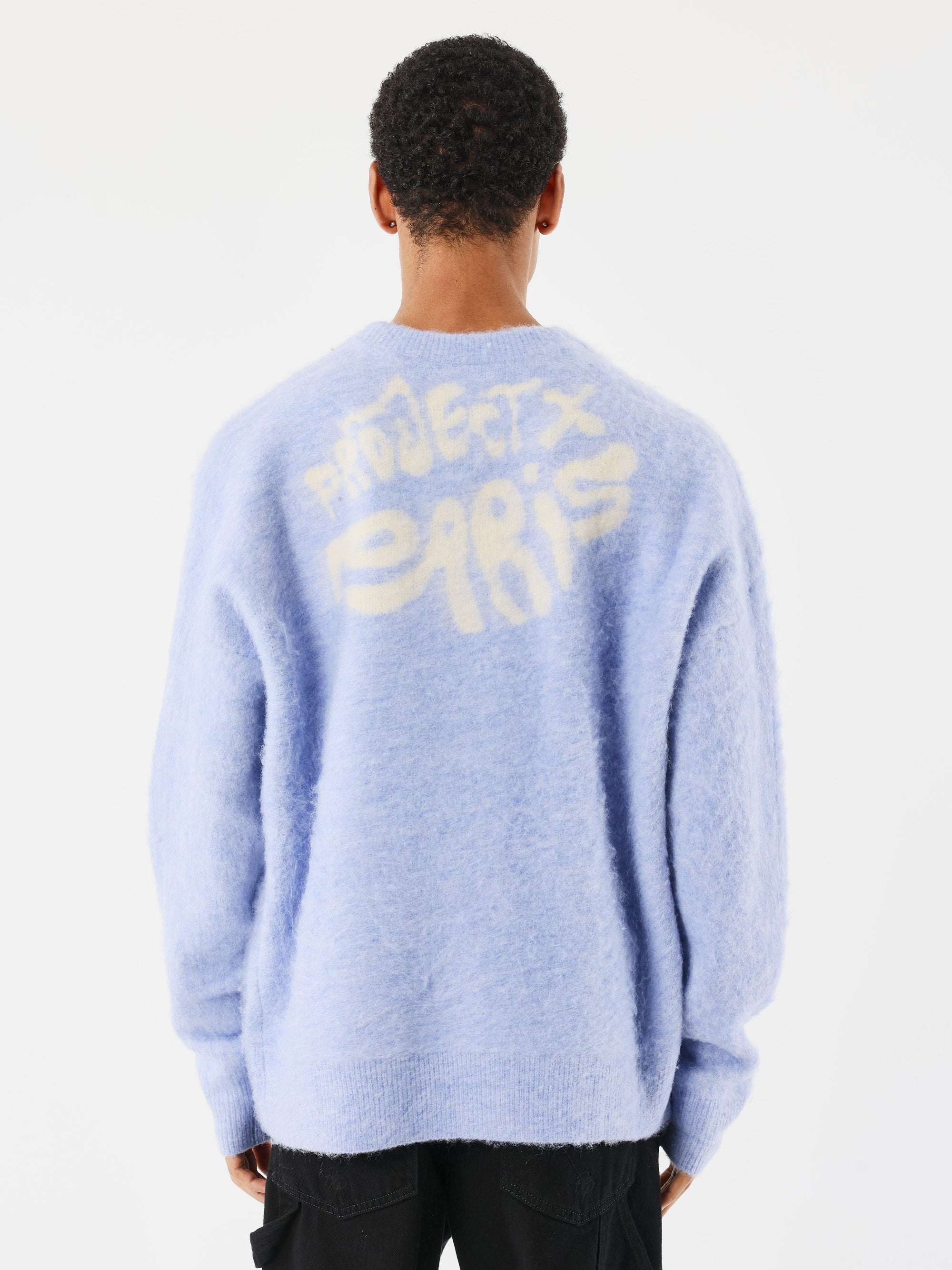 Pull effet mohaire Y2K