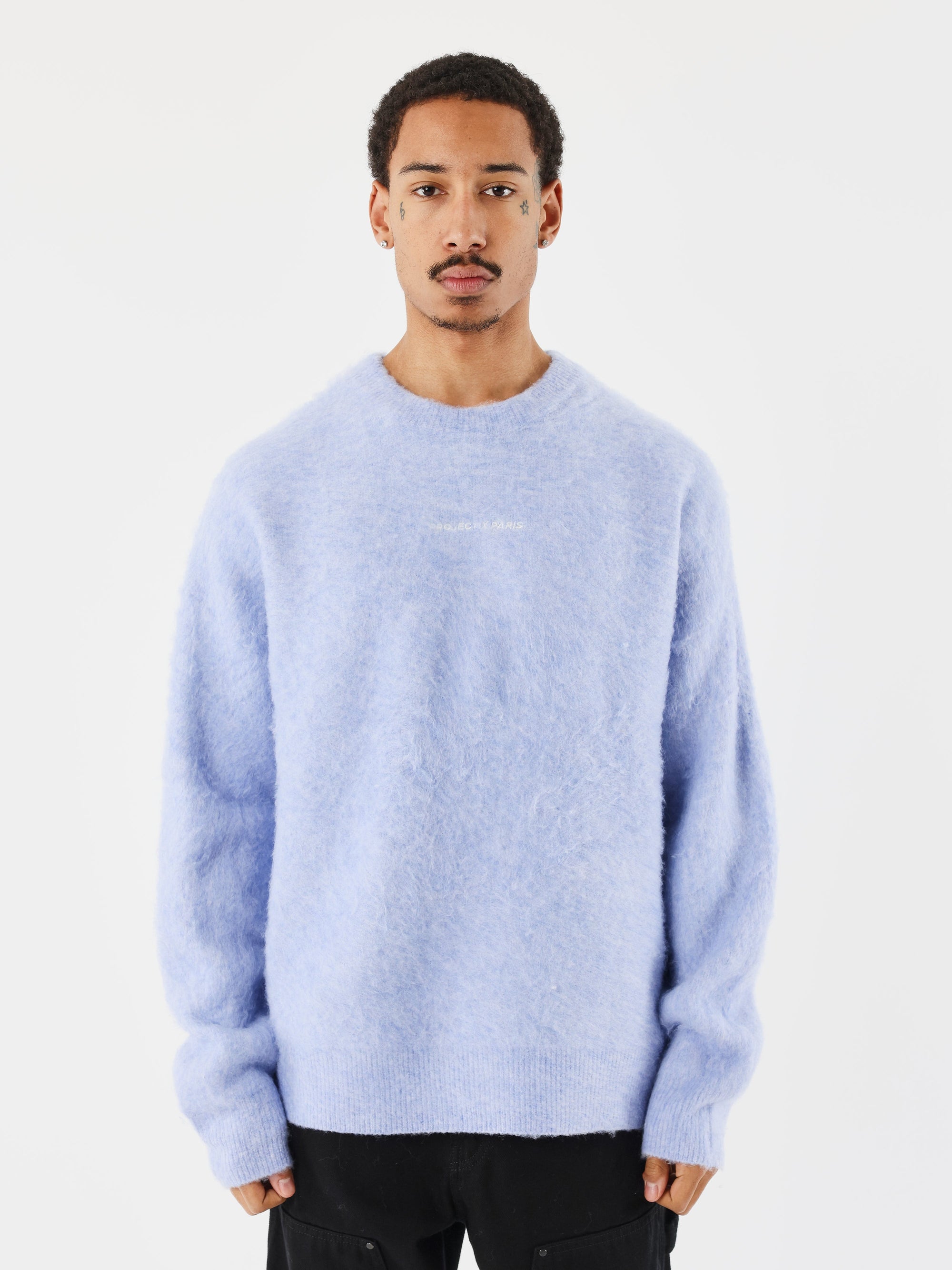 Pull effet mohaire Y2K