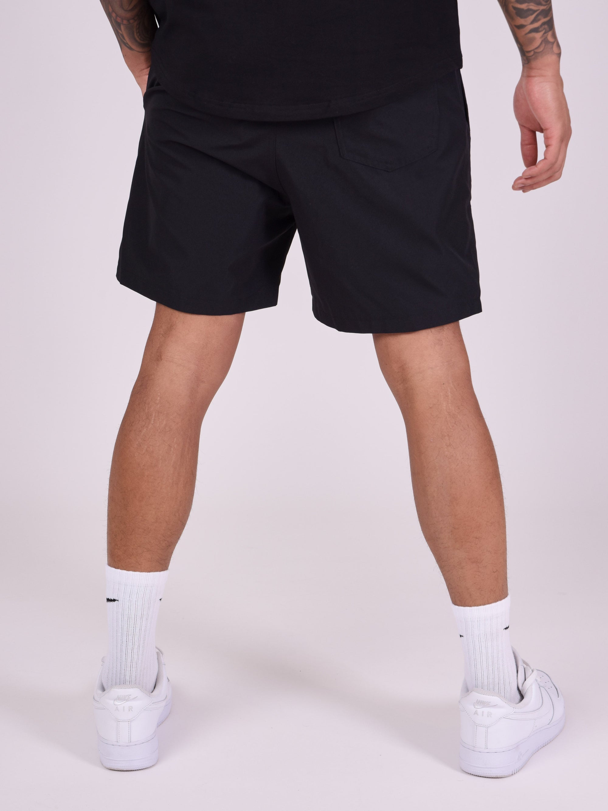Short grand logo imprimé dégradé