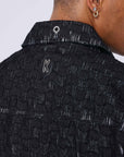 Surchemise Kalash x PXP en denim a motif damier