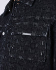 Surchemise Kalash x PXP en denim a motif damier