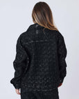 Surchemise Kalash x PXP en denim a motif damier