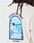 Sweat col rond Santorini