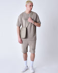 T-shirt classique full logo broderie Signature