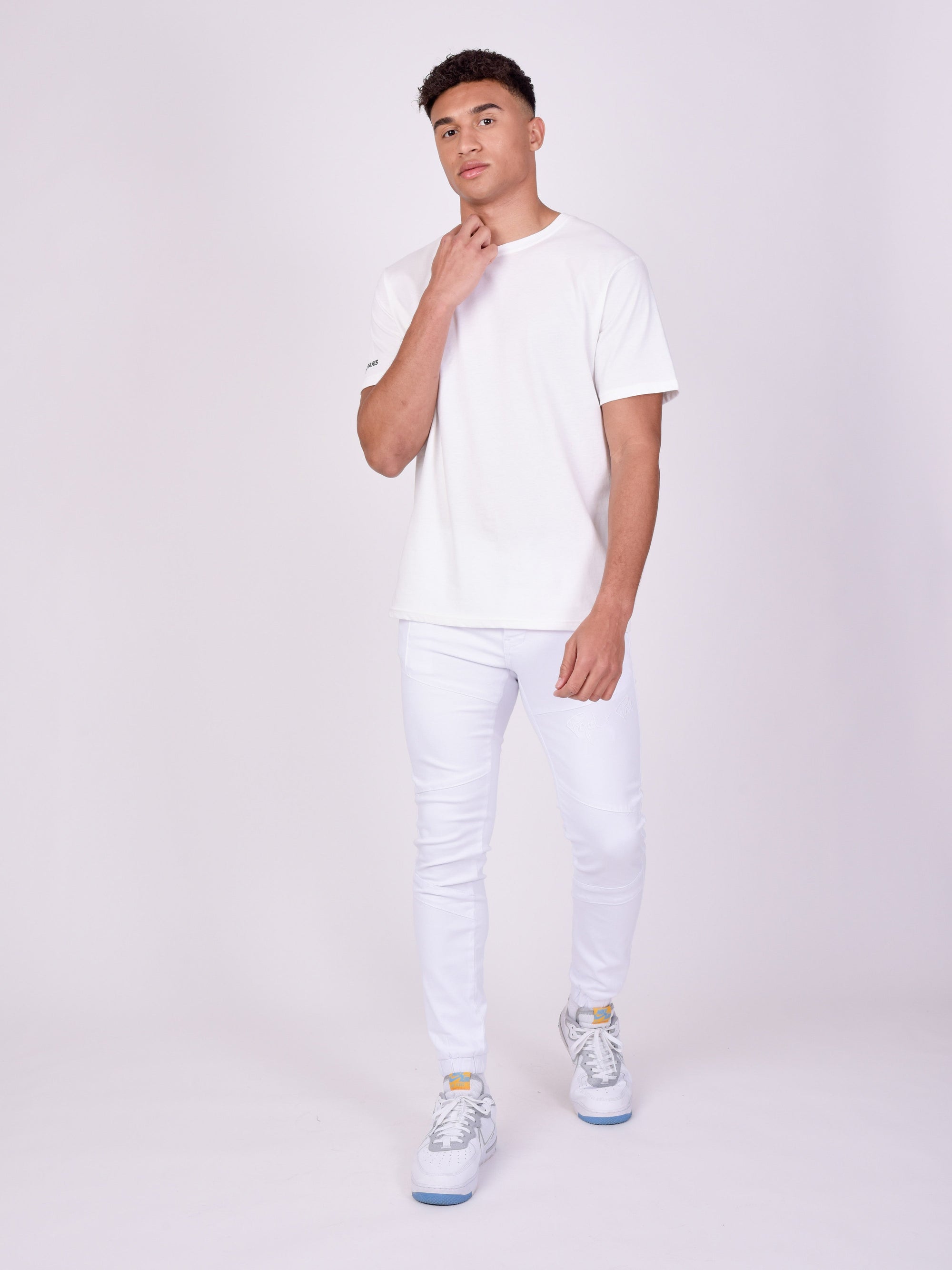 Pantalon skinny basic coutures apparentes
